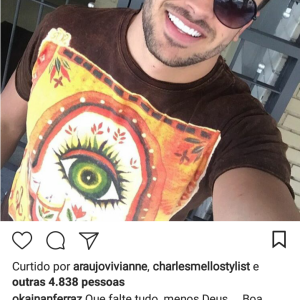 Viviane Araujo e o namorado vem trocando mensagens carinhosas nas redes sociais