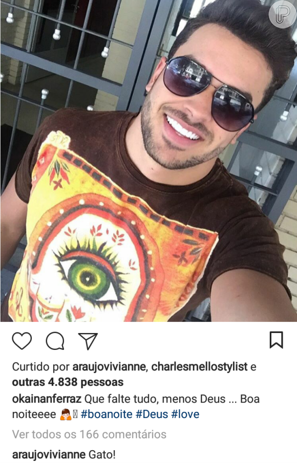 Viviane Araujo e o namorado vem trocando mensagens carinhosas nas redes sociais