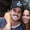 Viviane Araujo comentou uma foto do namorado, Kainan Ferraz, no Instagram na última terça-feira, 19 de dezembro de 2017