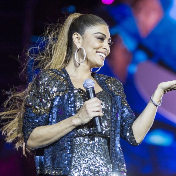 Festeja contou com a apresentação da atriz Juliana Paes. Evento foi transmitido na TV Globo, nesta quarta-feira, 20 de dezembro de 2017