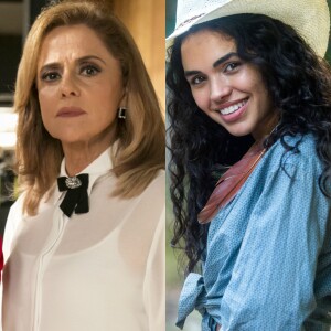 Sophia (Marieta Severo) vai perseguir Cleo (Giovana Cordeiro) depois de ser dispensada por Mariano (Juliano Cazarré) na novela 'O Outro Lado do Paraíso'