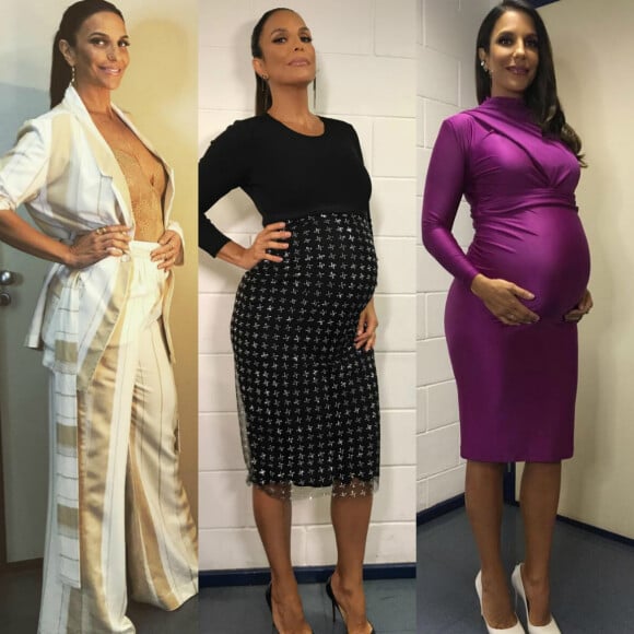 Grávida estilosa: veja os looks usados por Ivete Sangalo na gestação de gêmeas