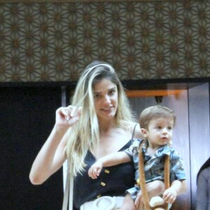Rocco, de 10 meses, é filho da repórter Rafa Brites com o apresentador Felipe Andreoli