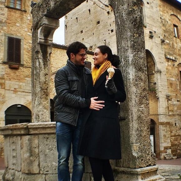 Débora Nascimento e José Loreto viajaram juntos para a Europa em novembro
