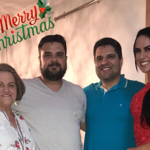 Graciele Lacerda viajou para o Espírito Santo para passar Natal em família