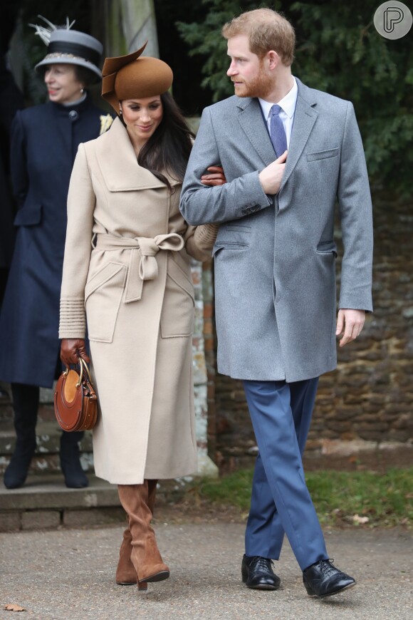 Meghan Markle esbanjou simpatia em seu primeiro Natal com a família Real