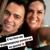 Graciele Lacerda participou de amigo-oculto na família de Zezé Di Camargo