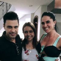 Zezé Di Camargo reencontra Graciele Lacerda após Natal separados: 'Essa gata'