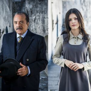 Assim que chegar ao Brasil, José Augusto (Tony Ramos) saberá que Inácio (Bruno Cabrerizo) se casou com uma brasileira e dirá a verdade para Maria Vitória (Vitória Strada), na novela 'Tempo de Amar'