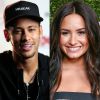 Solteira desde o fim de seu relacionamento com o lutador brasileiro Guilherme Bomba, Demi Lovato foi apontada como affair do jogador Neymar