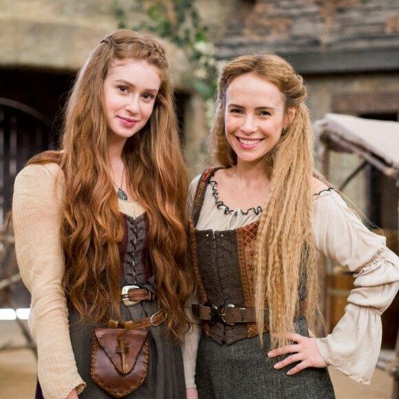 Fernanda Nobre e Marina Ruy Barbosa serão melhores amigas, na novela 'Deus Salve o Rei'