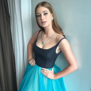 'Às vezes nem é aquele valor, às vezes é emprestada porque as marcas emprestam para a gente um monte de coisas', continua Marina Ruy Barbosa