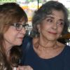 Betty Faria consolou Gloria Perez, mãe de Daniela Perez, na missa dos 25 anos da morte da atriz, nesta quinta-feira, 28 de dezembro de 2017