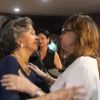 Gloria Perez foi consolada por Betty Faria durante a missa dos 25 anos da morte de Daniela Perez, nesta quinta-feira, 28 de dezembro de 2017