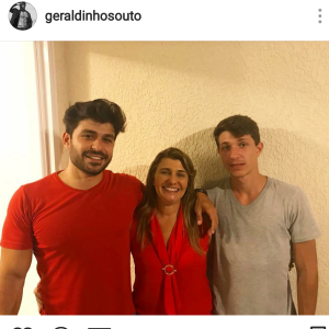 Ex-BBB Aline Gotschalg comentou a foto do empresário Geraldinho Souto