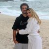 Rafa Brites e o marido, Felipe Andreoli, ficarão no Rio por conta do trabalho