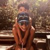 Juliana Paes publicou uma foto com o filho Antônio, de 4 anos, no Instagram nesta sexta-feira, 29 de dezembro de 2017