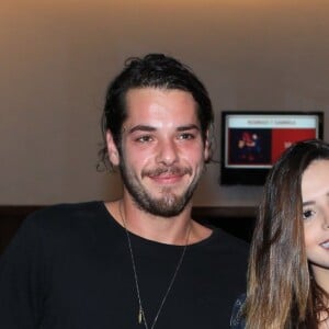 Giovanna Lancellotti namorava Gian Luca Ewbank, irmão de Giovanna Ewbank. O casal informou a separação em 21 de dezembro de 2017