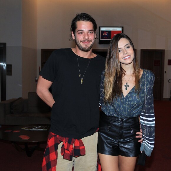 Giovanna Lancellotti namorava Gian Luca Ewbank, irmão de Giovanna Ewbank. O casal informou a separação em 21 de dezembro de 2017