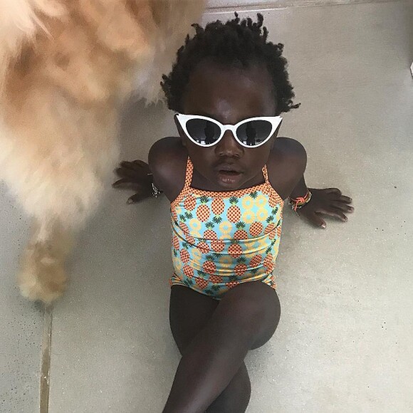 Aos 4 anos, Títi é conhecida por ter estilo e personalidade