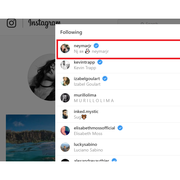 Bruna Marquezine voltou a seguir Neymar no Instagram nesta segunda (01)