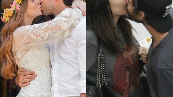 Beijo em dobro! Marina Ruy Barbosa e Tatá Werneck beijam pares em foto: 'Fofos'