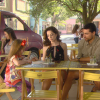Dulce Maria (Lorena Queiroz) sai para almoçar com Lulu (Luiza Nery), Gustavo (Carlo Porto) e Cecília (Bia Arantes), no capítulo que vai ao ar segunda-feira, dia 8 de janeiro de 2018, na novela 'Carinha de Anjo'