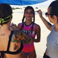 Mariana Goldfarb responde fã sobre Cauã Reymond: 'Ama minha sobrancelha'