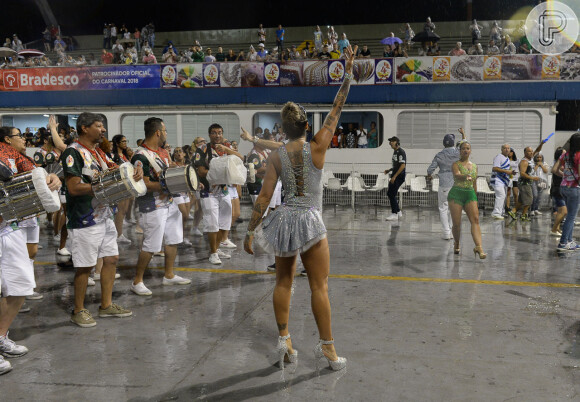 Juju Salimeni e Dani Bolina brilham em primeiro ensaio técnico das escolas de samba de São Paulo, no Sambódromo do Anhembi, neste sábado, 6 de janeiro de 2018