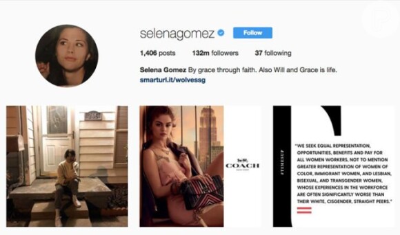 Selena Gomez faz a limpa no Instagram e deleta mais de 300 seguidores