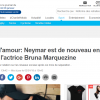 O site '20 minutes' também repercutiu a reconciliação de Bruna Marquezine e Neymar
