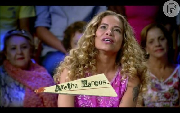 Recentemente, Aretha participou do programa 'Na Moral' relembrando os tempos de atriz de musical infantil