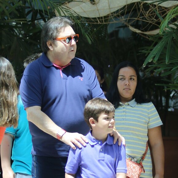 Filhos de Faustão foram comparados ao pai pela semelhança física