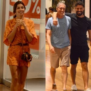 Ex-casal, Grazi Massafera e Cauã Reymond visitaram o shopping Village Mall, no domingo, 14 de janeiro de 2017, mas não se encontraram