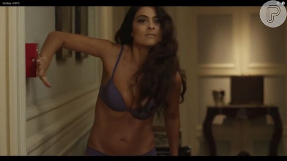 Juliana Paes esbanja sensualidade em vídeo da HOPE Lingerie