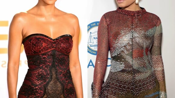 Halle Berry e Andra Day ousam com vestidos transparentes em premiação. Looks!