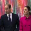 Kate Middleton viajou acompanhada do marido, príncipe William, em dezembro de 2014, quando estava grávida do segundo filho, a princesa Charlotte