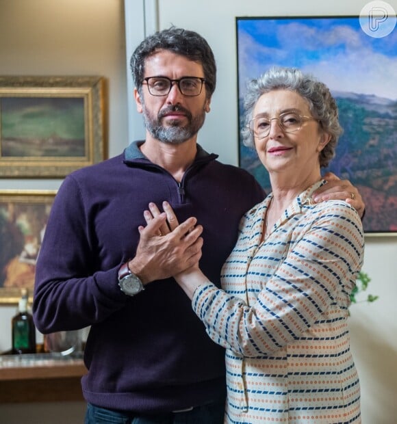 Ana Lucia Torre elogia, ao Purepeople, Eriberto Leão, seu filho na novela 'O Outro Lado do Paraíso': 'Em nenhum momento ele caiu no caricato'