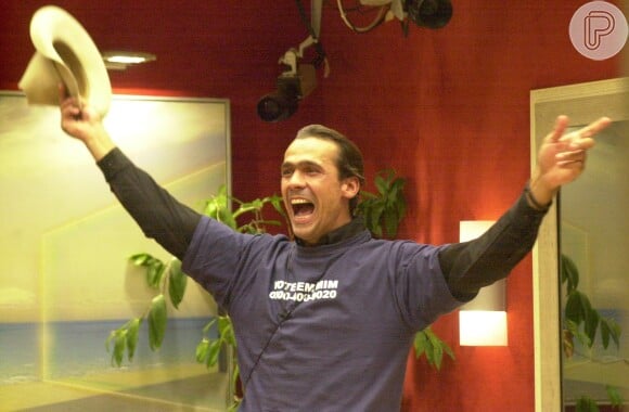 Rodrigo Leonel, conhecido como Cowboy no programa, foi o campeão da segunda edição do 'BBB'