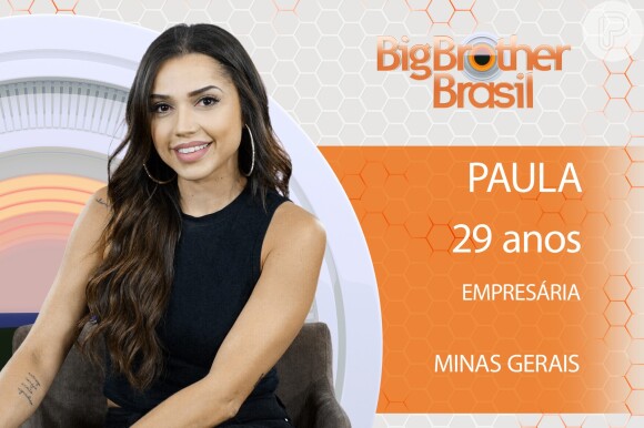 Paula Amorim Barbosa, de 29 anos, é mais uma integrante do time feminino no 'Big Brother Brasil 18', anunciada nesta quinta-feira, dia 18 de janeiro de 2018
