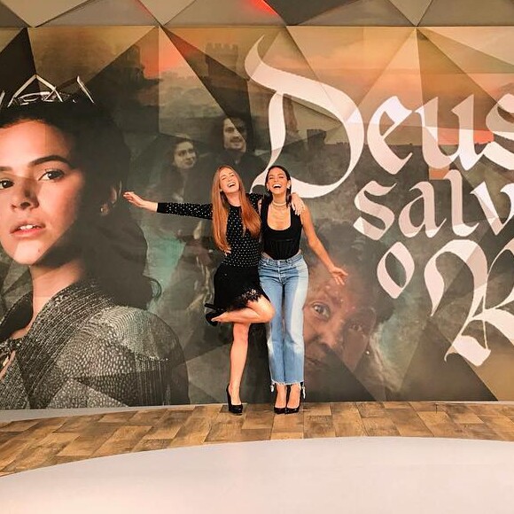 'Mas está todo mundo muito unido e feliz com o resultado', afirmou Marina Ruy Barbosa