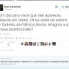 Gafe de Patrícia Poeta ganha destaque no Twitter