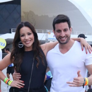 Renata Domínguez e Marcio Bruzzi estão namorando há mis de um ano