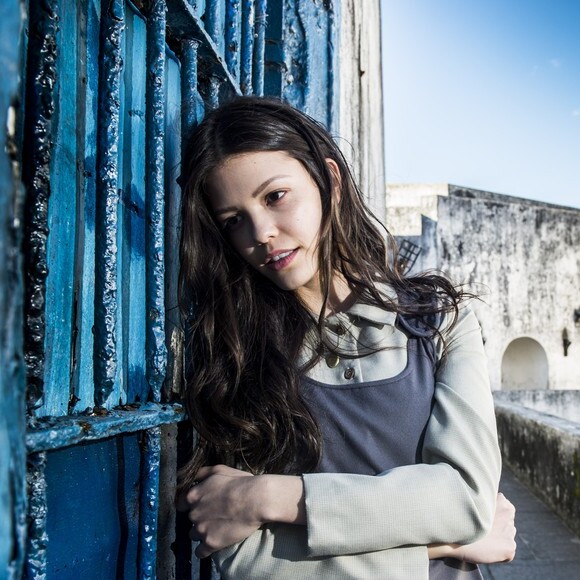 Maria Vitória (Vitória Strada) reclama com Inácio (Bruno Cabrerizo), na novela 'Tempo de Amar': 'Tu conheces a minha situação. Nada justifica que...'
