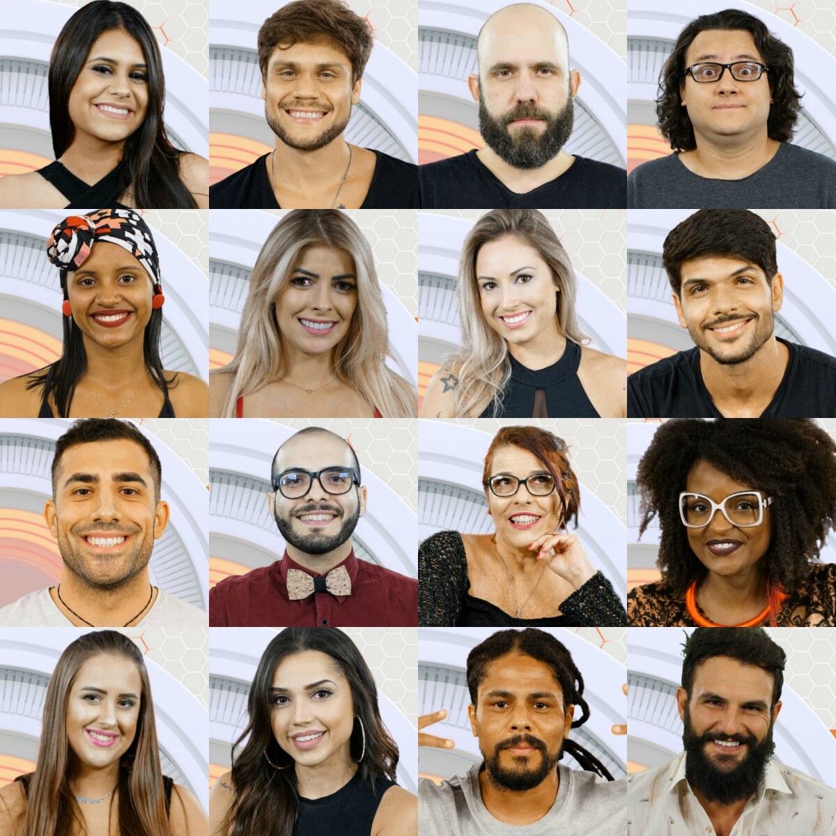 Foto: Nesta terça-feira (23), os 16 integrantes entraram no 'BBB18