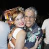 Mariana Ximenes e Caetano Veloso foram ao ensaio do Cortejo Afro para o carnaval 2018
