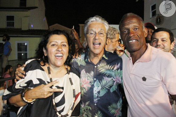 Ensaio do Cortejo Afro para o carnaval reuniu Regina Casé e Caetano Veloso
