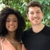 Erika Januza e Caio Paduan se disseram solteiros, durante entrevista no 'Mais Você' desta quinta-feira, 25 de janeiro de 2018
