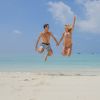 Ticiane Pinheiro e Cesar Tralli curtiram lua de mel nas Ilhas Maldivas