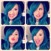 Demi Lovato muda de visual novamente e exibe ombré hair roxo
